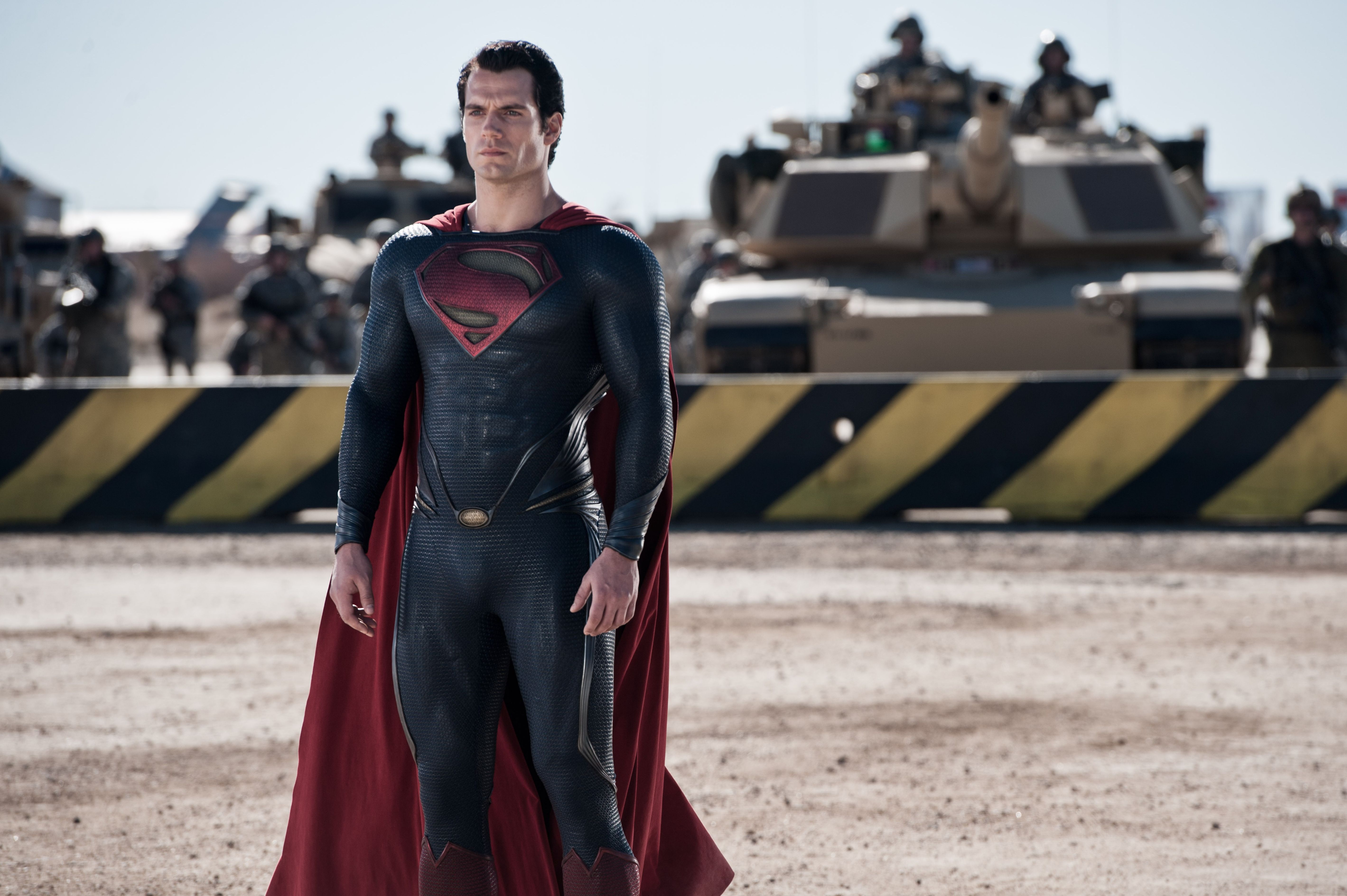Superhero has. Henry Cavill man of Steel 2013.