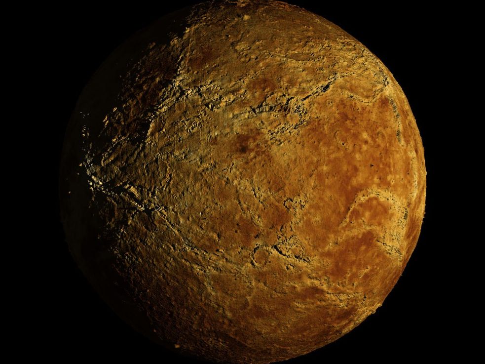 Как выглядит меркурий планета фото из космоса