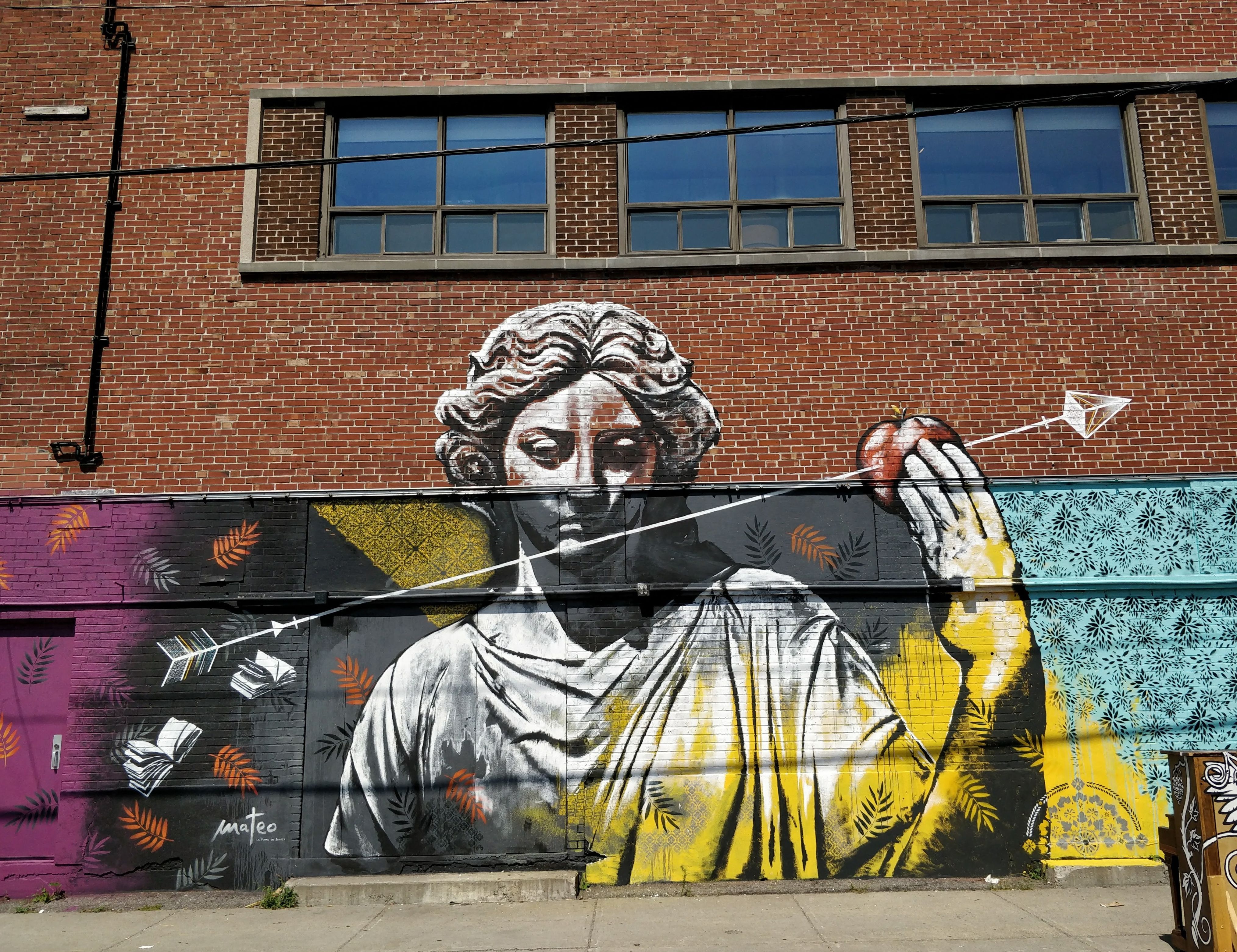Современное искусство граффити Бэнкси