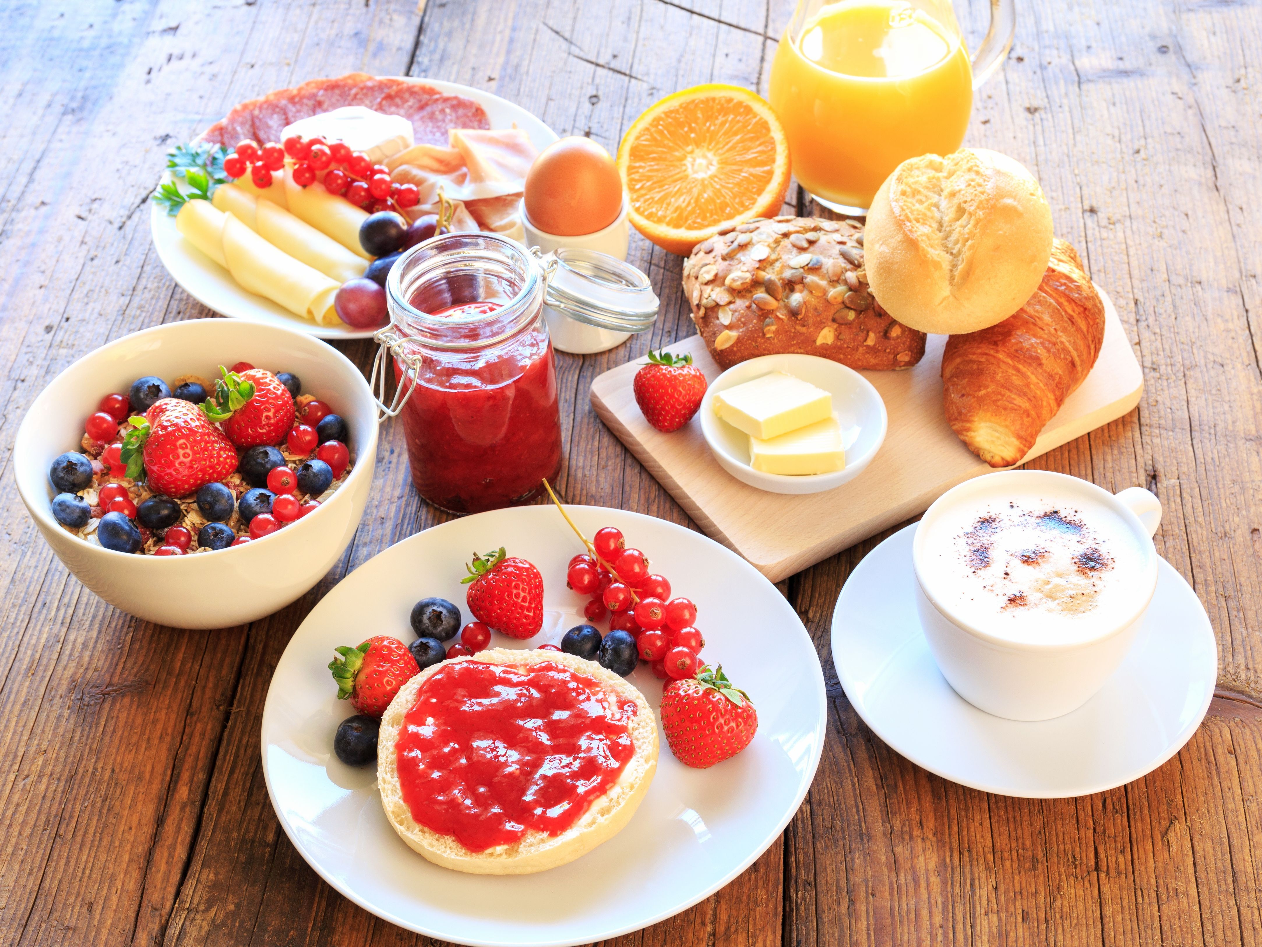 Вкусный завтрак картинки