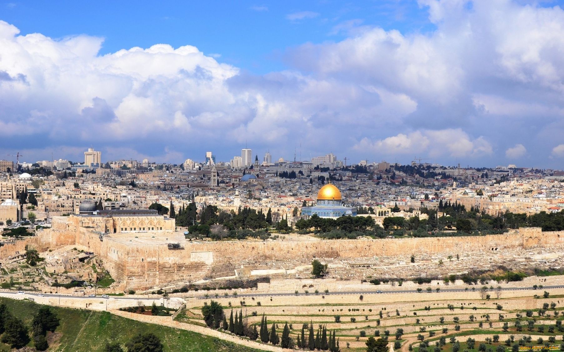 Панорама Иерусалима древнего