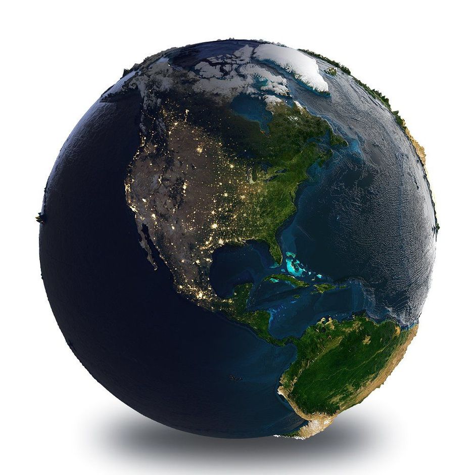 Фото планеты земля на прозрачном фоне