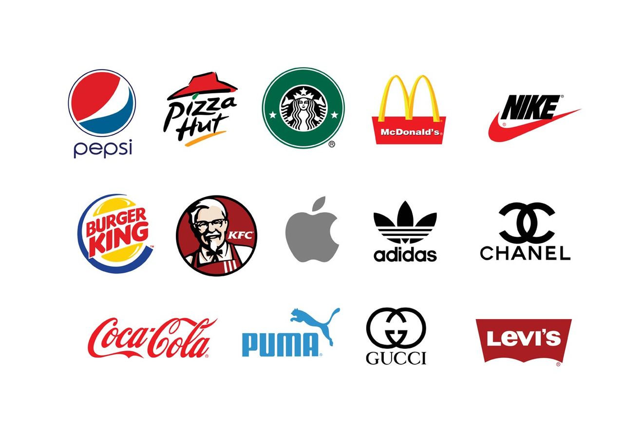 Brands with r logo