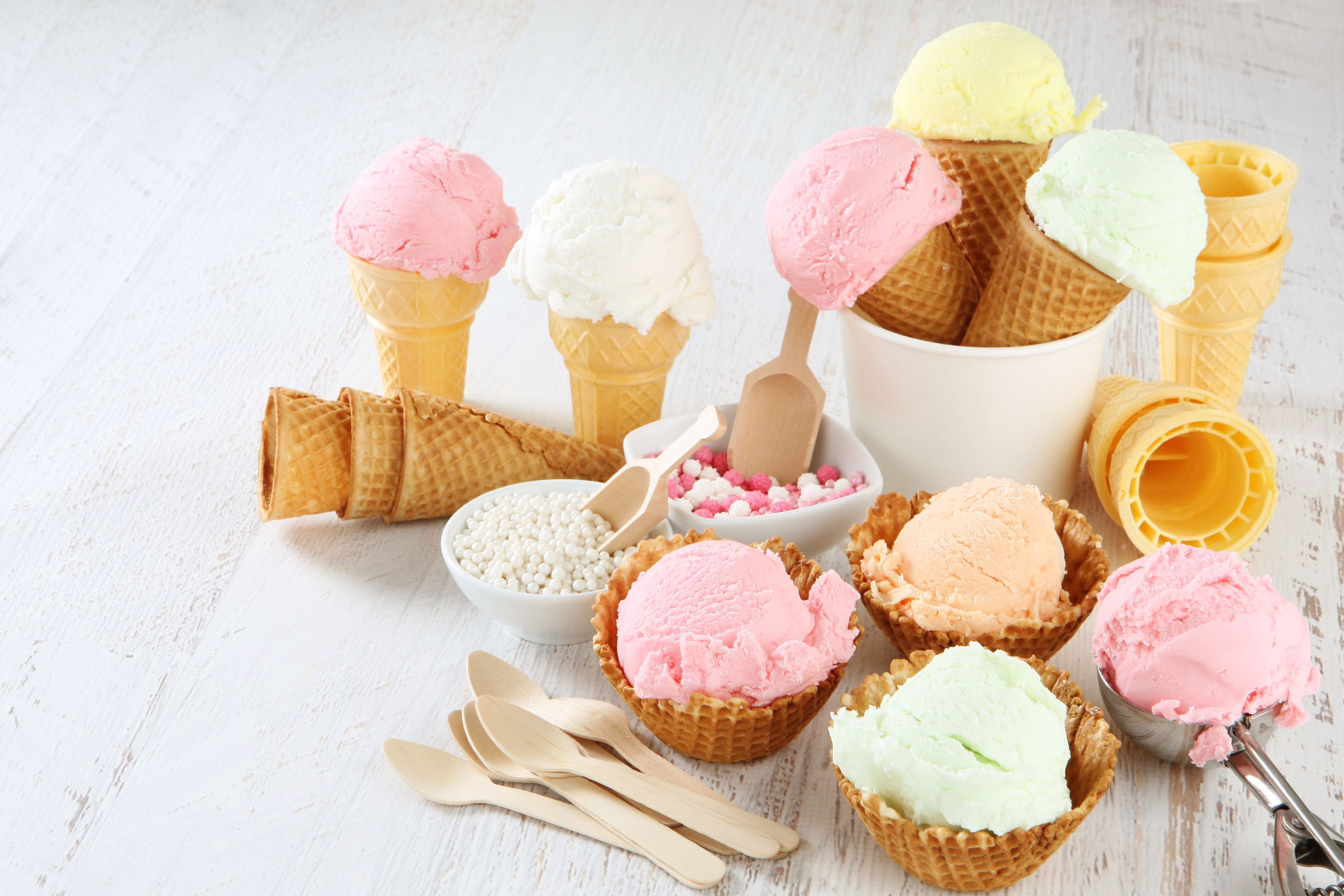 Мороженое летом картинки
