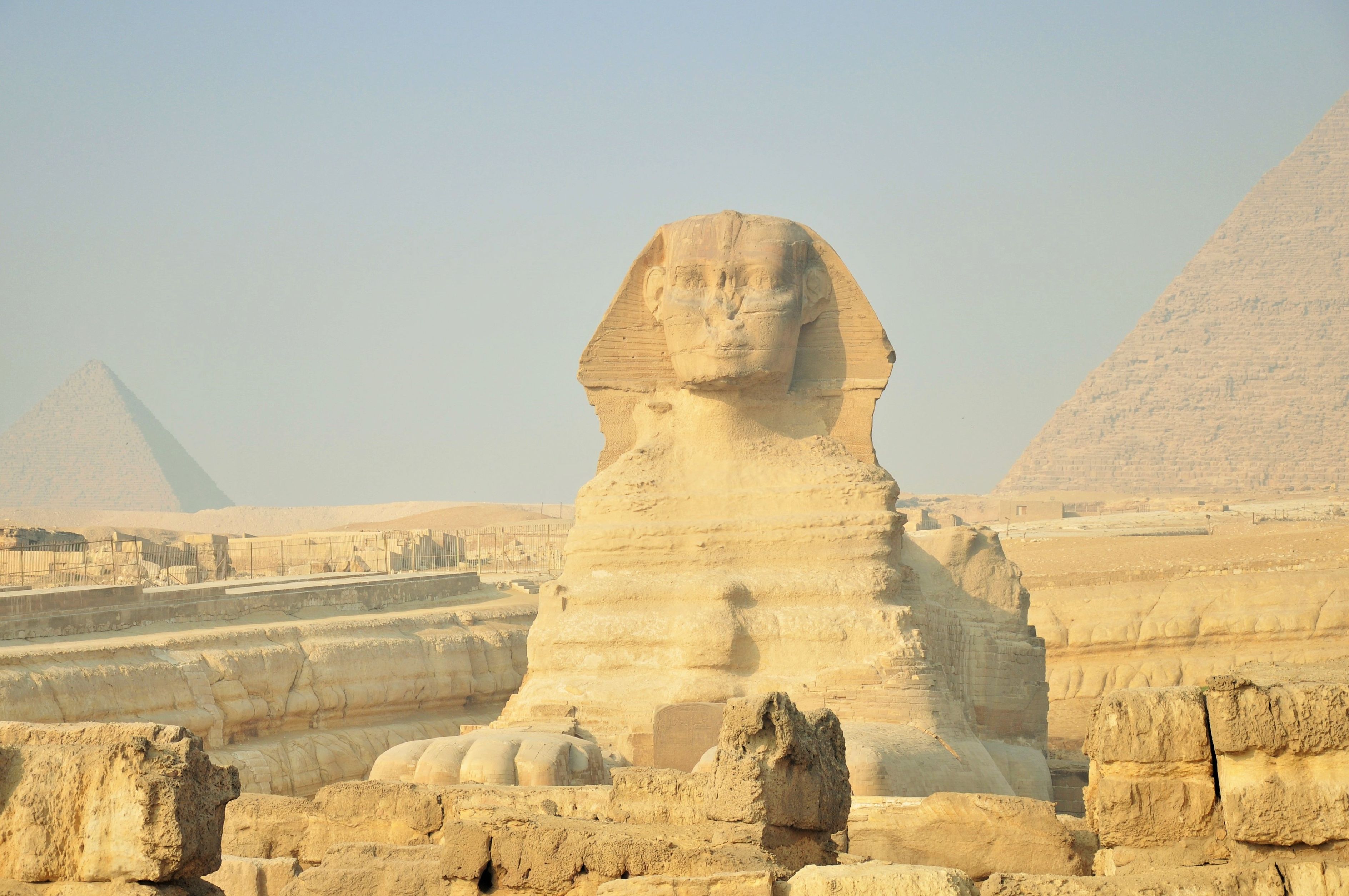 Пирамида сфинкса в Египте