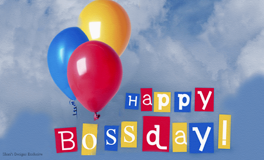 My boss day. Открытка боссу с днем рождения. День босса. С праздником босс. Поздравление босса с днем рождения.