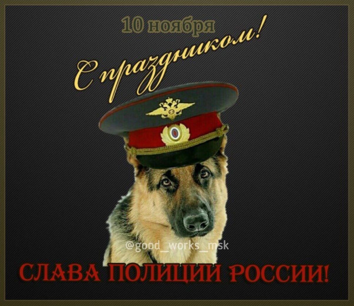 Когда день милиции в россии. С днем полиции. С днем полиции открытки. С днем рождения в день милиции. Поздравить день полиции с собакой.